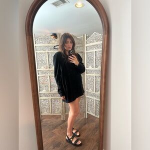 Zara Black Sweatshirt Tunic or Dress